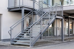 Stahltreppen in Sulzbach – Treppenbau