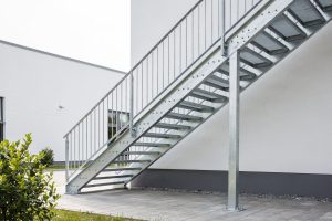 Stahltreppen in Talheim – Treppenbau