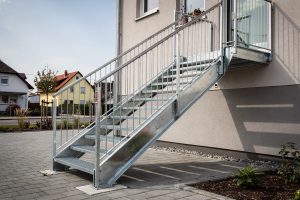 Stahltreppen in Talheim – Treppenbau