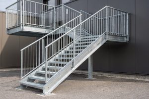 Stahltreppen in Tamm – Treppenbau