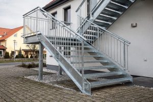 Stahltreppen in Theilheim – Treppenbau