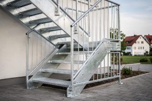 Stahltreppen in Untermünkheim – Treppenbau