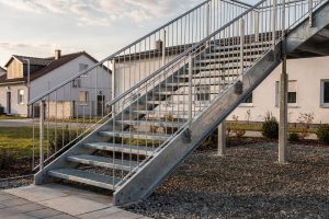 Stahltreppen in Urspringen – Treppenbau