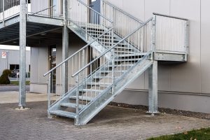 Stahltreppen in Viernheim – Treppenbau