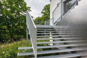 Stahltreppen in Waldbrunn – Treppenbau