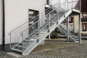 Stahltreppen in Walldürn – Treppenbau