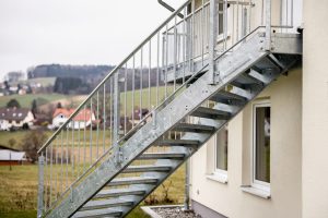 Stahltreppen in Westerngrund – Treppenbau