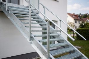 Stahltreppen in Widdern – Treppenbau