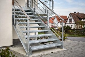 Stahltreppen in Widdern – Treppenbau