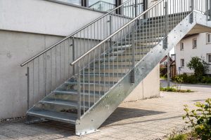 Stahltreppen in Widdern – Treppenbau