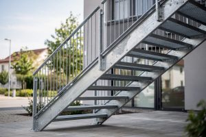 Stahltreppen in Wiesloch – Treppenbau