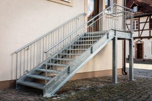 Stahltreppen in Wimpfen – Treppenbau