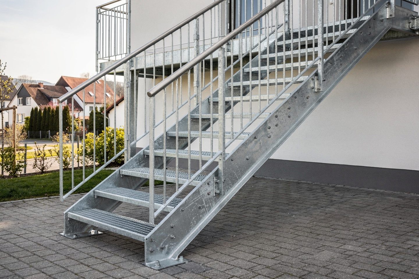 Stahltreppen in Wittighausen – Treppenbau