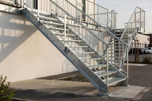 Stahltreppen in Wörth – Treppenbau