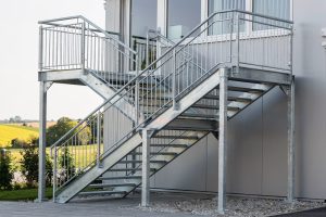 Stahltreppen in Wolpertshausen – Treppenbau