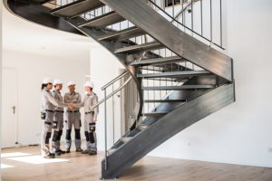 Treppenbau in Widdern