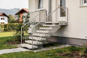 Wangentreppen in Großerlach – Treppenbau