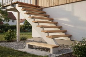 Wangentreppen in Güntersleben – Treppenbau