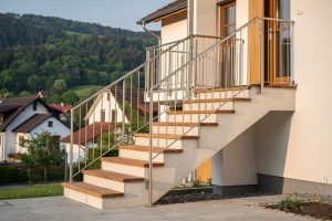 Wangentreppen in Heigenbrücken – Treppenbau
