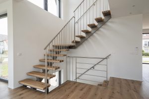 Wangentreppen in Mainaschaff – Treppenbau