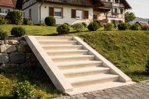 Wangentreppen in Sommerkahl – Treppenbau