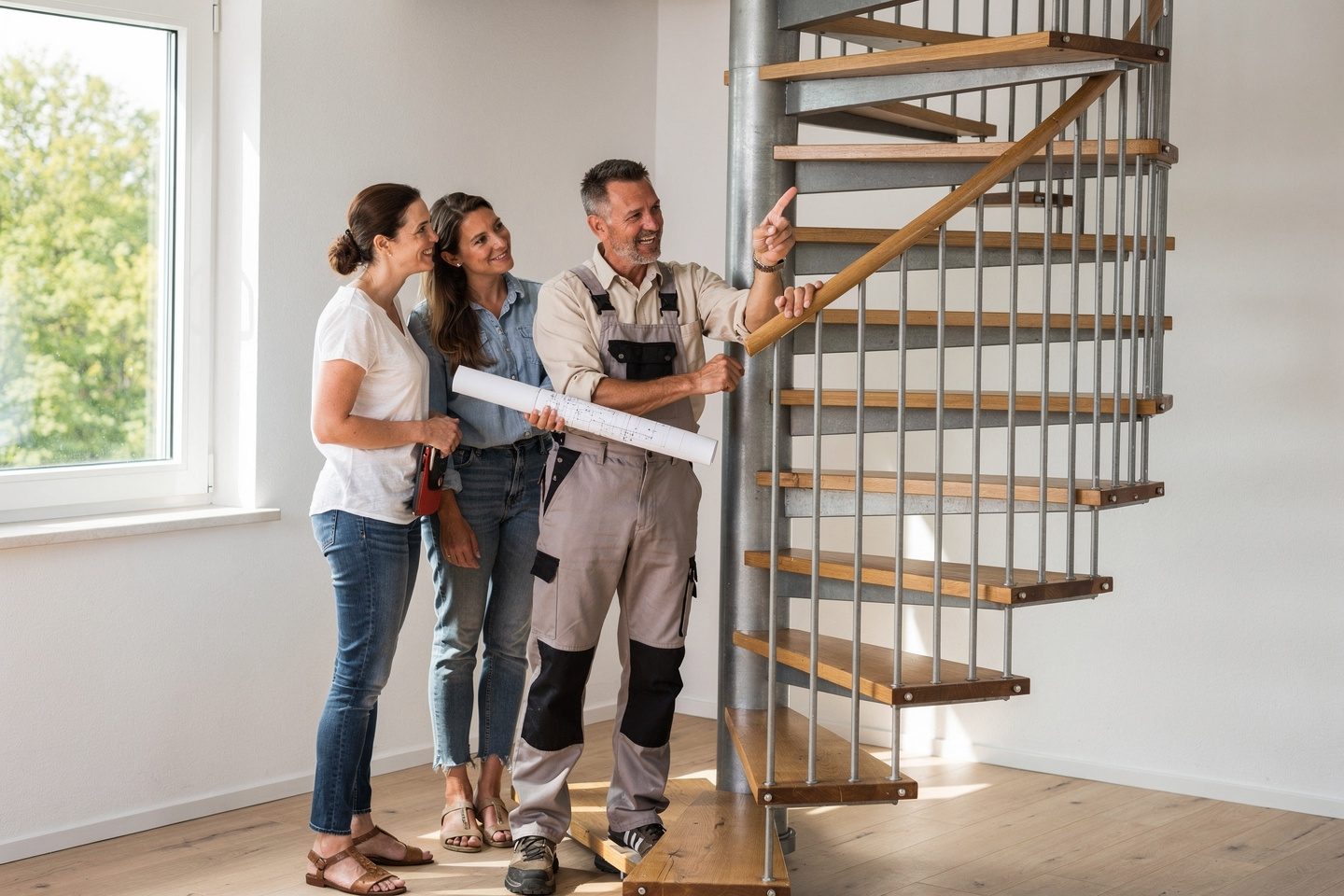 kompetente Spindeltreppe-Hilfe in Waldbrunn – Treppenbau