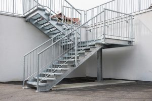 Stahltreppen in Nordheim – Treppenbau