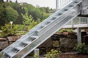 Stahltreppen in Waldbrunn – Treppenbau