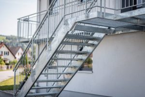 Stahltreppen in Widdern – Treppenbau