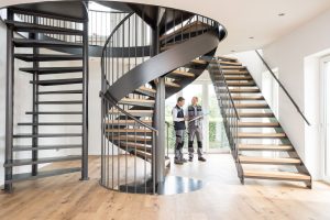 Treppenbau in Widdern
